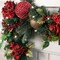9 ft. Artificial Christmas Garland with Lights - Scarlet Hydrangea